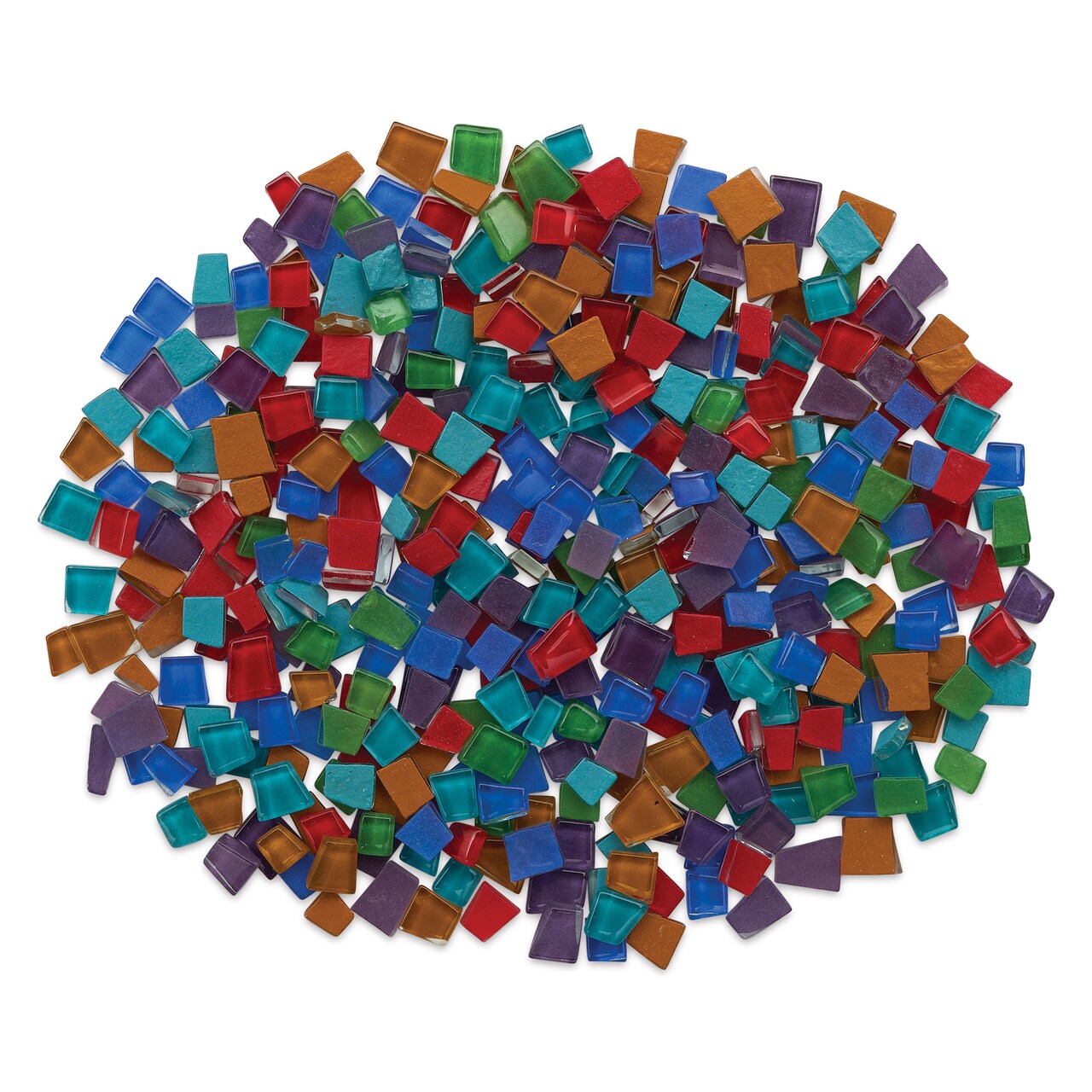 Crafter's Cut Pre-Cut Mosaic Assortment - Basic Assortment, 5 lb